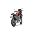 QD Exhaust TOURANCE DARK Slip-on Exhaust for Aprilia Tuareg 660